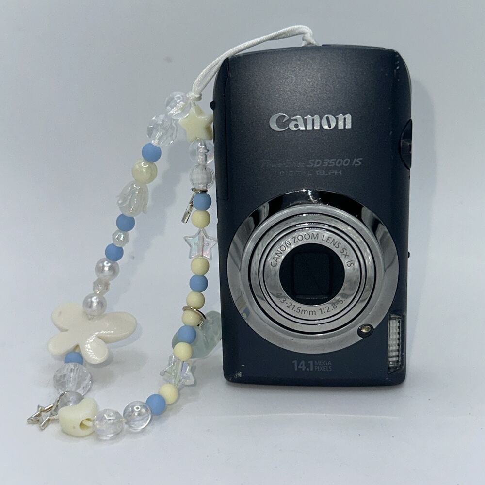 Canon PowerShot SD3500 IS ELPH 14.1 MP Digital Camera w/ 3.5” Touch LCD Blue